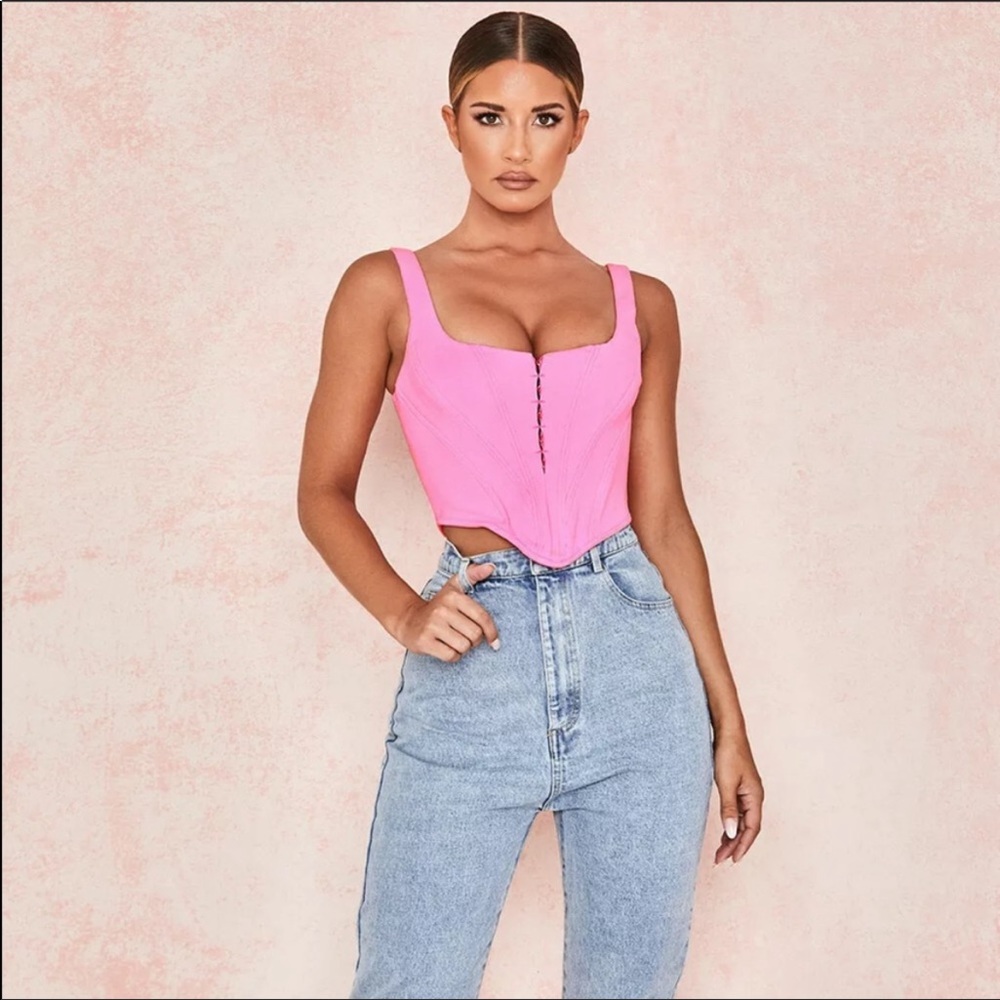 House of CB pink corset